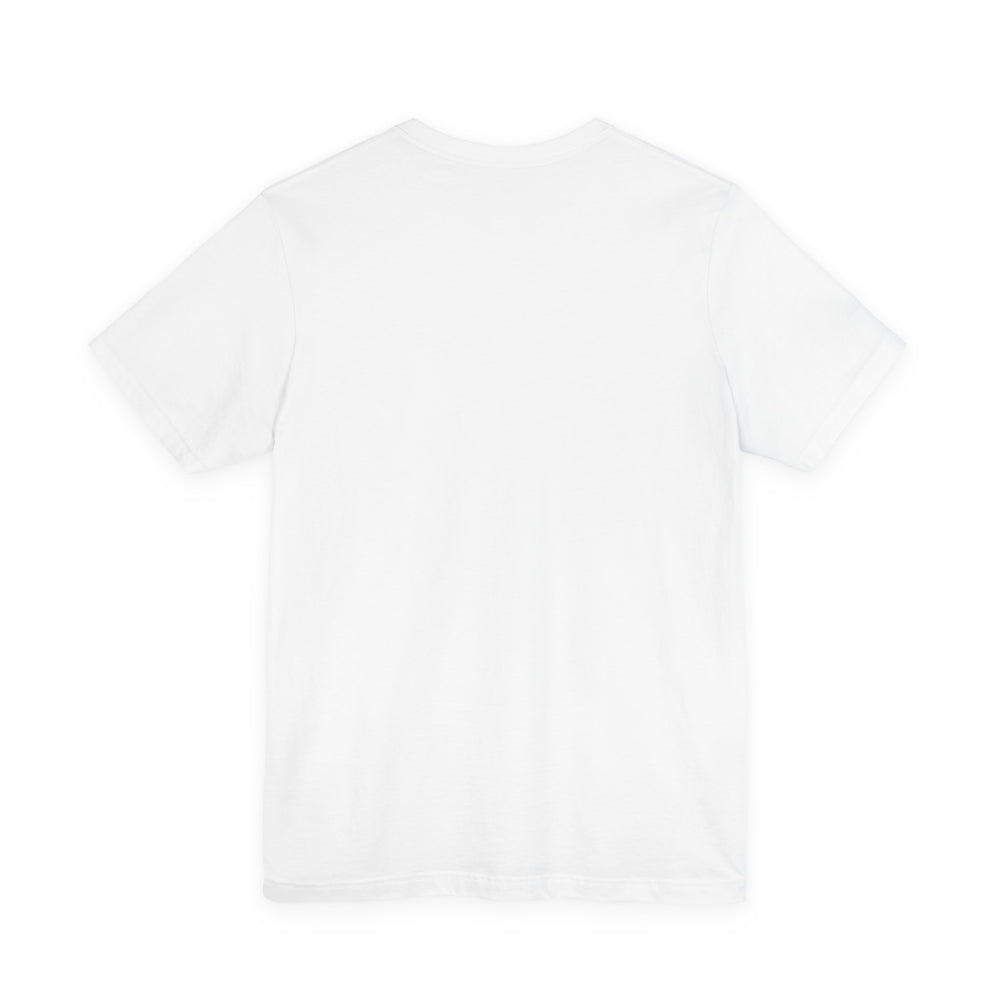 Back of a white t-shirt with no text or design